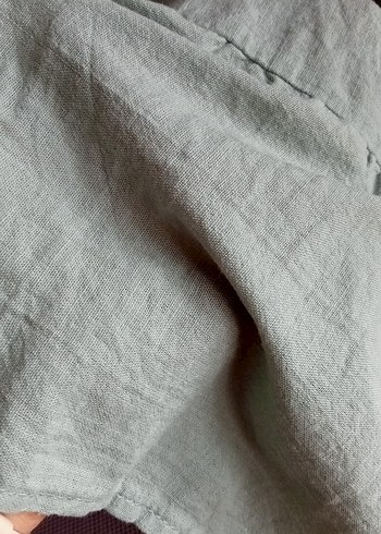 Mint Yeşil Fırfırlı Yazlık Kısa Elbise - Görsel 5