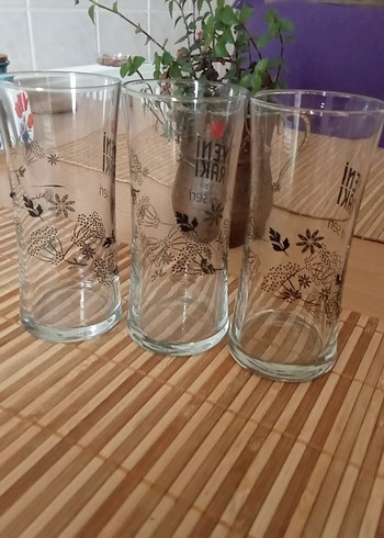 Yeni Rakı Çiçekli Rakı Bardağı - Görsel 2