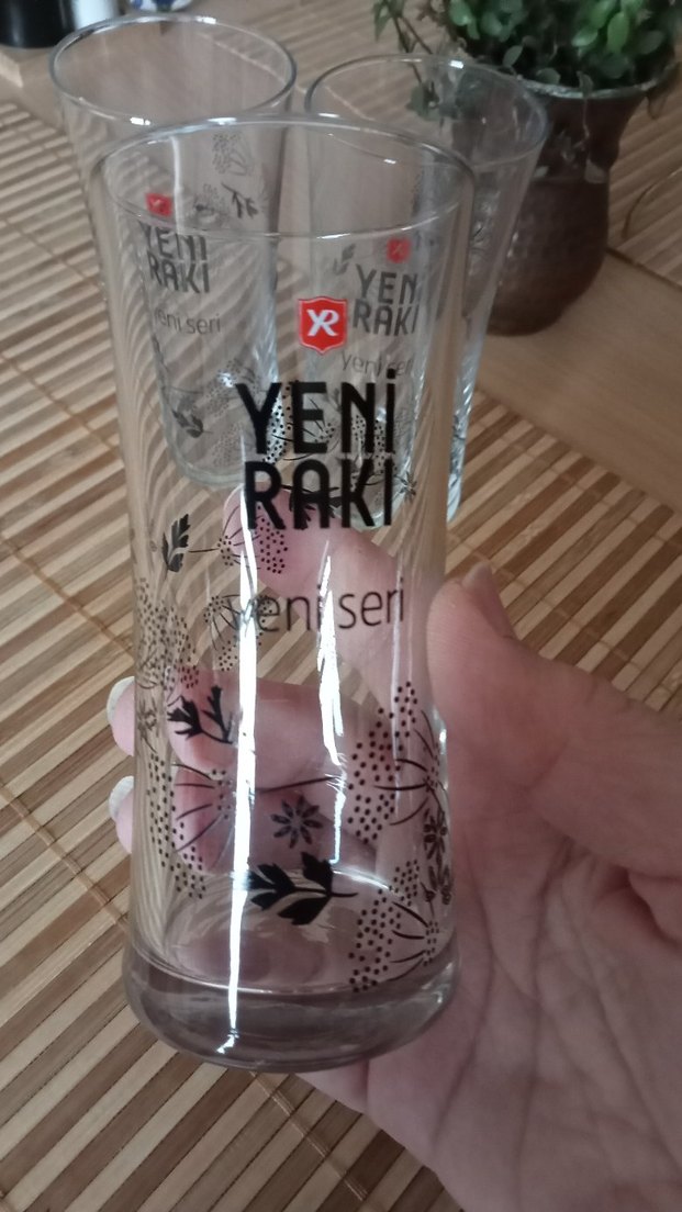 Yeni Rakı Çiçekli Rakı Bardağı - Görsel 3