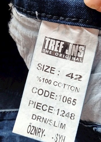 Lacivert İnce Likralı Jean Kot - Görsel 3