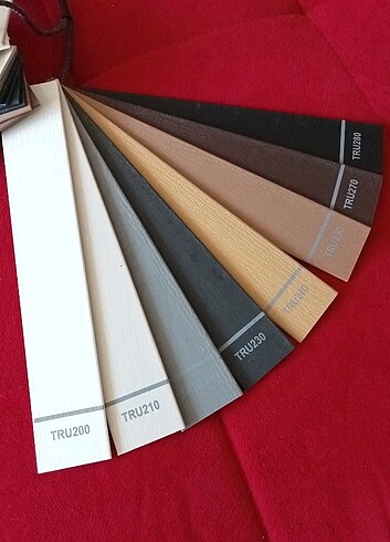 Oba Kaliteli Ahşap Görünümlü Krem Truwood Jaluzi Perde - Görsel 8