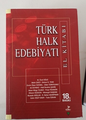 Türk Halk Edebiyatı Öcal Oğuz 