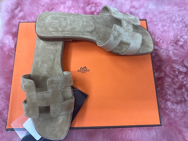 37 Beden camel Renk Hermes terlik