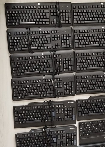 HP KABLOLU KLAVYE FİYAT TANE FİYATIDIR TOPLU ALIMDA İNDİRİMLİDİR - Görsel 6