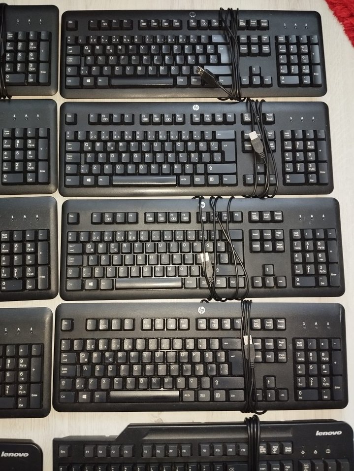 HP KABLOLU KLAVYE FİYAT TANE FİYATIDIR TOPLU ALIMDA İNDİRİMLİDİR - Görsel 4