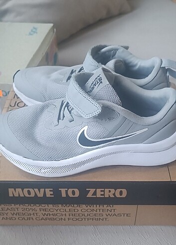 30 Beden gri Renk Nike gri çocuk spor ayakkabı 