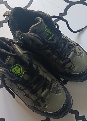 31 Beden Lumberjack erkek çocuk bot