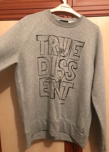 Converse Converse gri t-shirt uzun kollu
