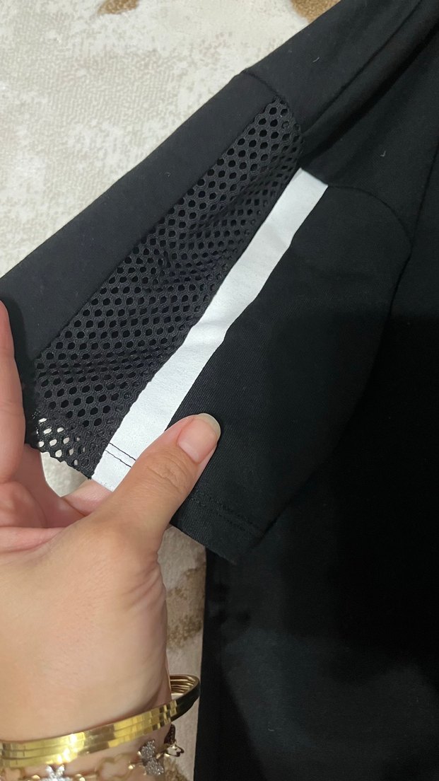 Siyah Kapüşonlu Baskılı Kadın Sweatshirt - Görsel 2