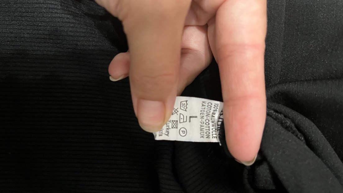 Siyah Midi Kadın Tayt - Görsel 2