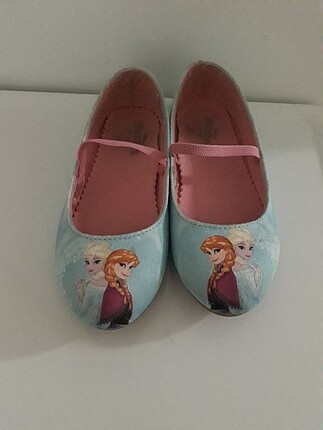 Frozen Elsa ayakkabı babet 