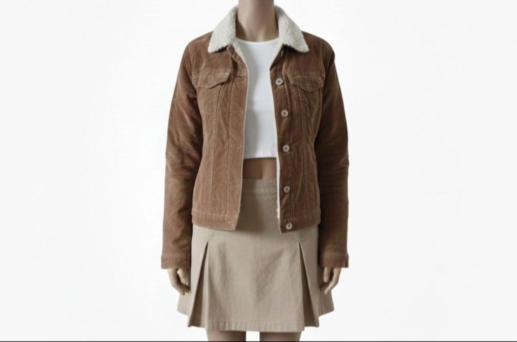 Vena yünlü ceket - Görsel 2