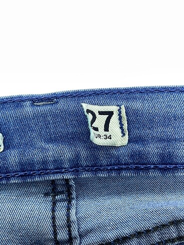 27 Beden mavi Renk Diğer Jean / Kot %70 İndirimli.