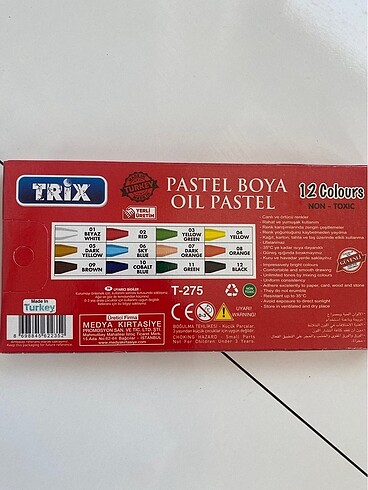  Beden Pastel boya