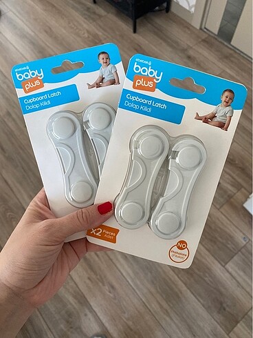  Beden beyaz Renk 2 paket çocuk kilidi