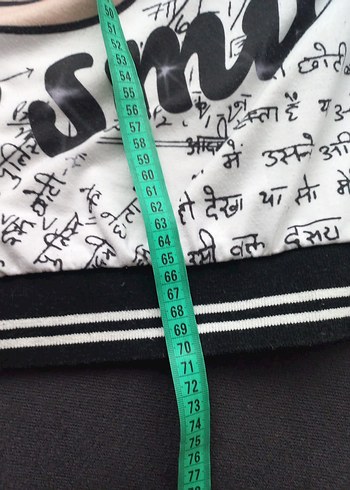 Kız Çocuk Renkli Baskılı Kapüşonlu Sweatshirt - Görsel 6