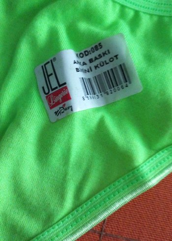 Renkli Baskılı Midi Kadın İç Çamaşırı - Görsel 2