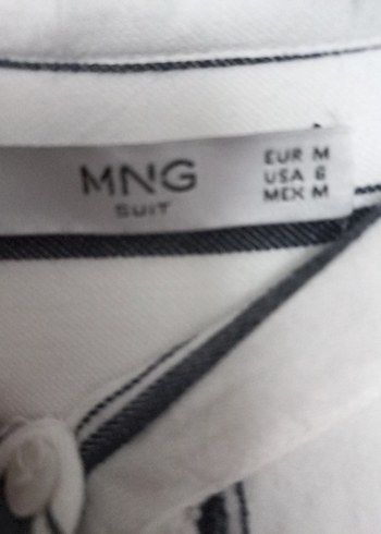 MANGO
Zebra Desenli Pliseli Kadın Midi Gömlek - Görsel 3