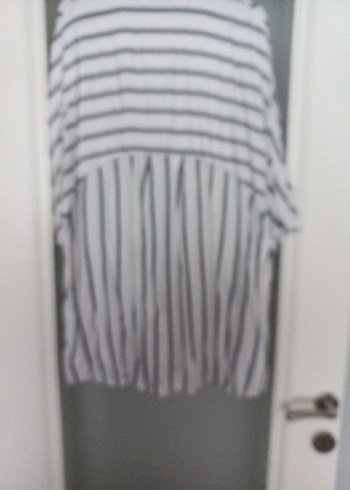 MANGO
Zebra Desenli Pliseli Kadın Midi Gömlek - Görsel 4