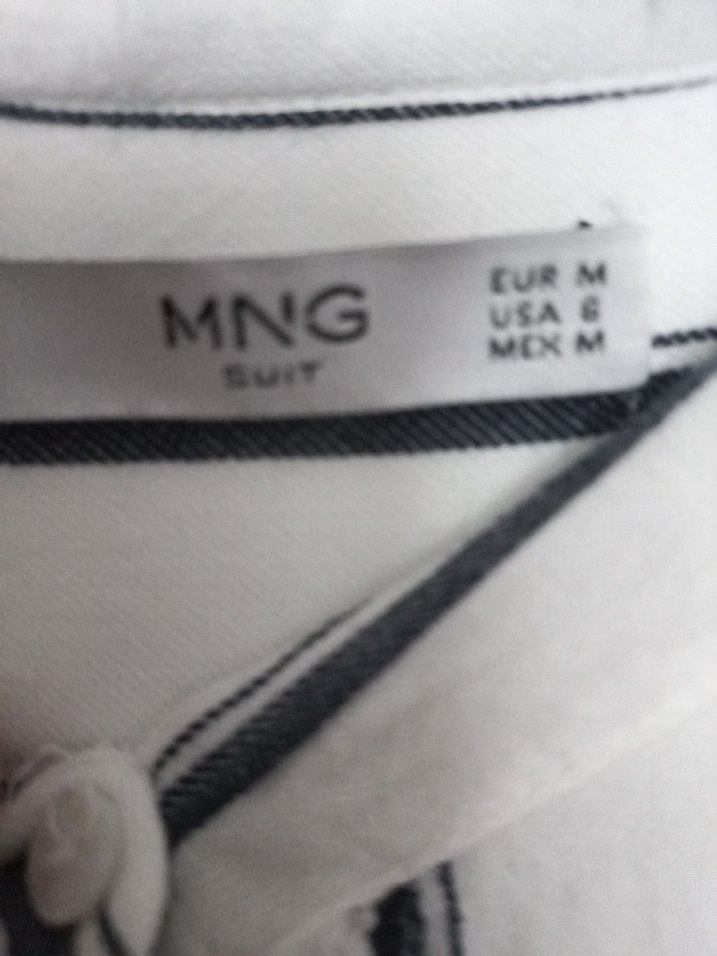 MANGO
Zebra Desenli Pliseli Kadın Midi Gömlek - Görsel 3