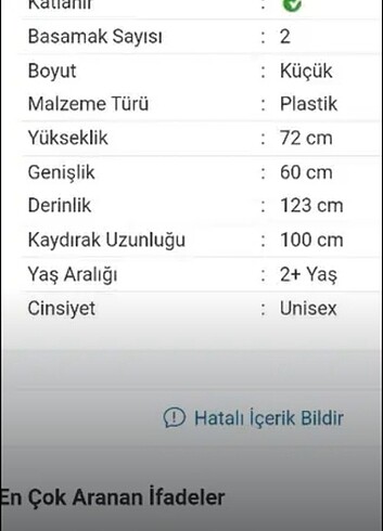 Fisher Price Çocuk kaydırağı 