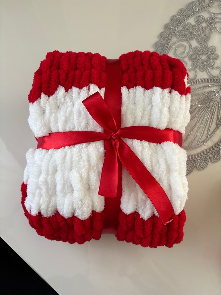 Kadın Örgü Bohem Şal - Görsel 3