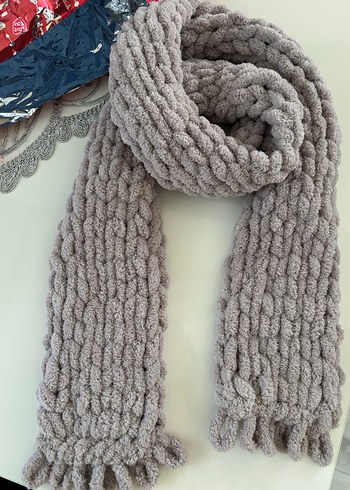 Puffy çocuk atkısı - Görsel 4