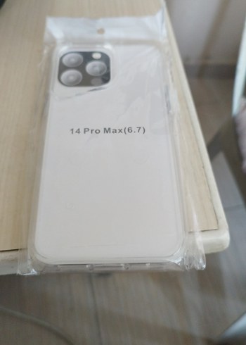 Şeffaf Beyaz iPhone 14 Pro Max Kılıf - Görsel 3