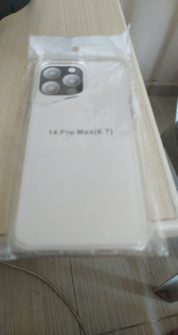 Şeffaf Beyaz iPhone 14 Pro Max Kılıf - Görsel 2