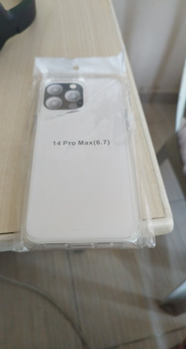 Şeffaf Beyaz iPhone 14 Pro Max Kılıf - Görsel 3