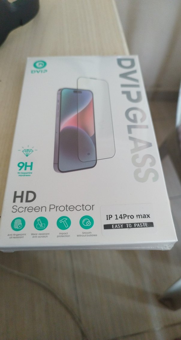 DVIP 9H Sertlikte iPhone 14 Pro Max Ekran Koruyucu - Görsel 3