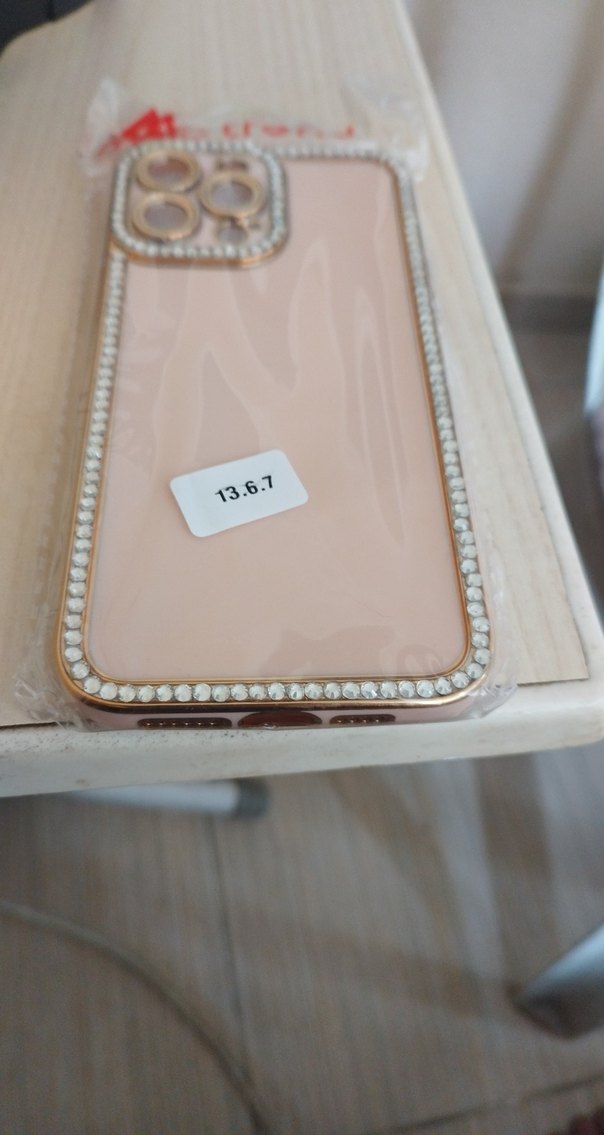 Bej Pullu Bohem Telefon Kılıfı 13 pro - Görsel 2