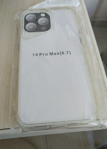 Şeffaf Beyaz iPhone 14 Pro Max Kılıf - Görsel 3