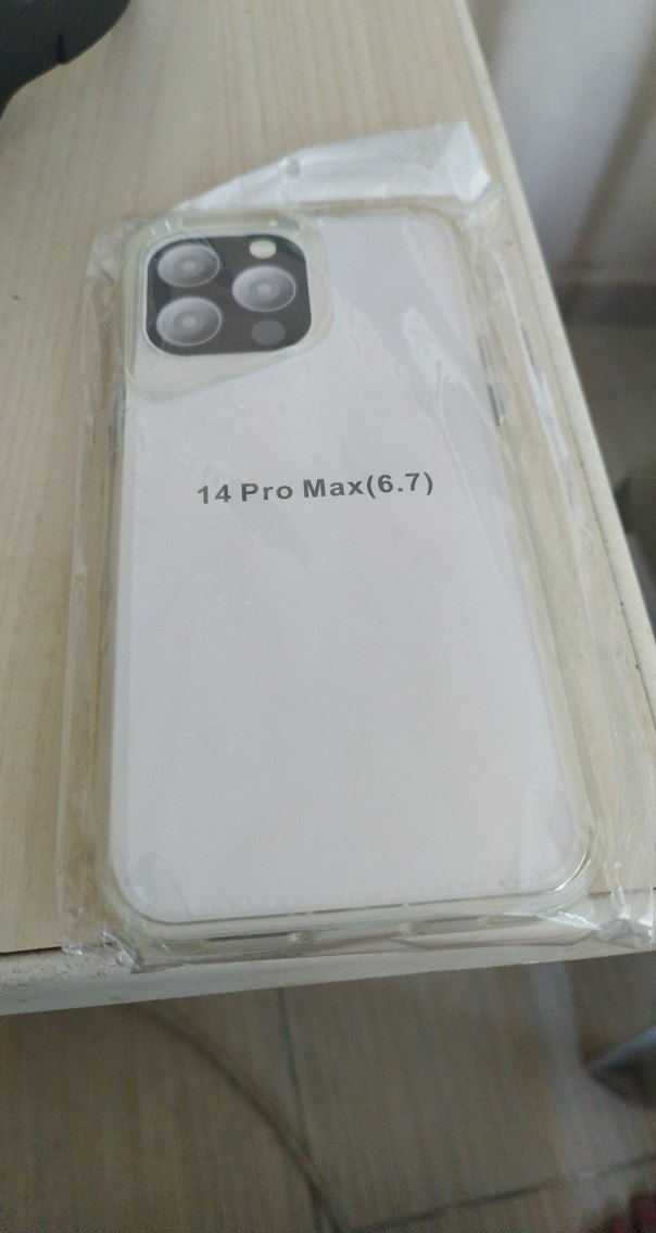 Şeffaf Beyaz iPhone 14 Pro Max Kılıf - Görsel 3