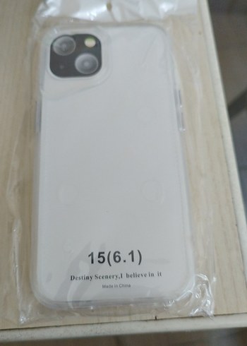 Şeffaf Beyaz Telefon Kılıfı 6.1 İnç 15 - Görsel 4