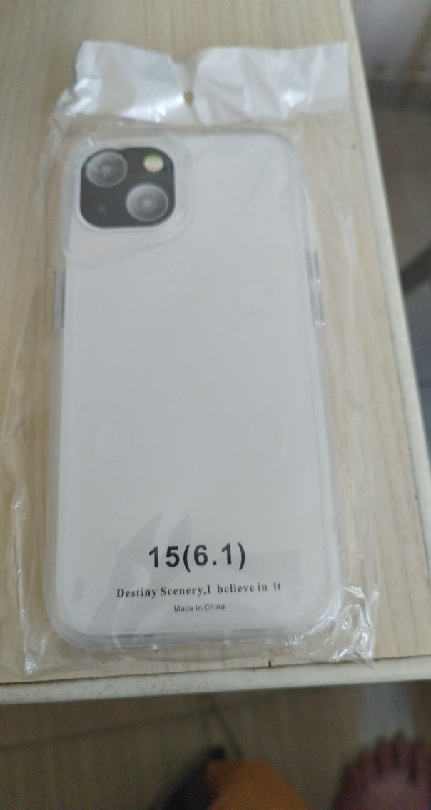 Şeffaf Beyaz Telefon Kılıfı 6.1 İnç 15 - Görsel 3