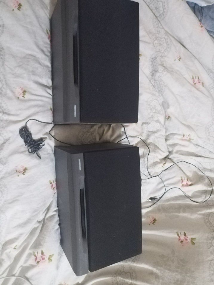 Siyah Telefunken Müzik Sistemi Hoparlörü - Görsel 3