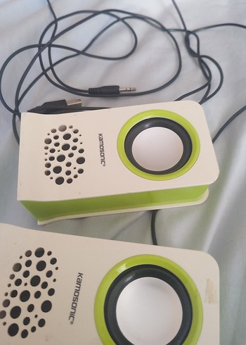 Kamosonic Renkli Yeşil Müzik Sistemi