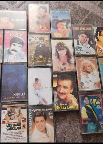 Karışık Türkçe Kaset Koleksiyonu