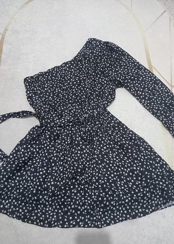 Siyah saten kumaş buluz - Görsel 8