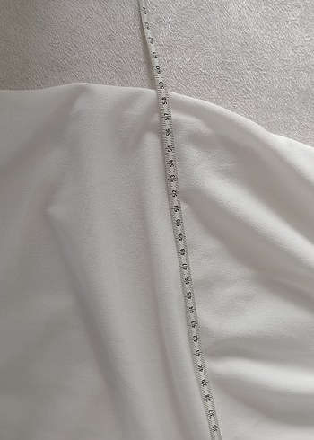 More Moss kırık beyaz yüksek bel şalvar kesim - Görsel 7