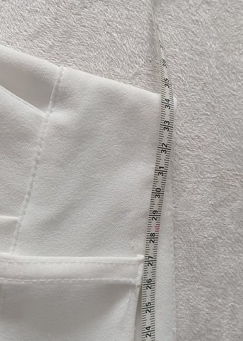 More Moss kırık beyaz yüksek bel şalvar kesim - Görsel 8