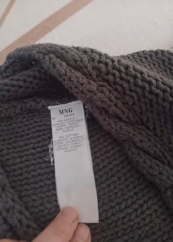 Mango marka kalın örgü süveter - Görsel 3