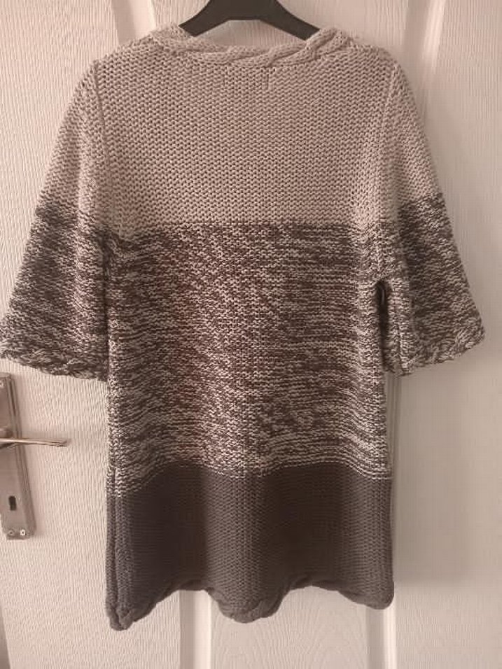 Mango marka kalın örgü süveter - Görsel 4