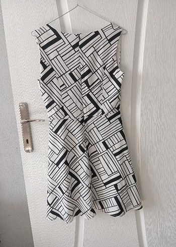 Kalın askılı mini elbise - Görsel 3