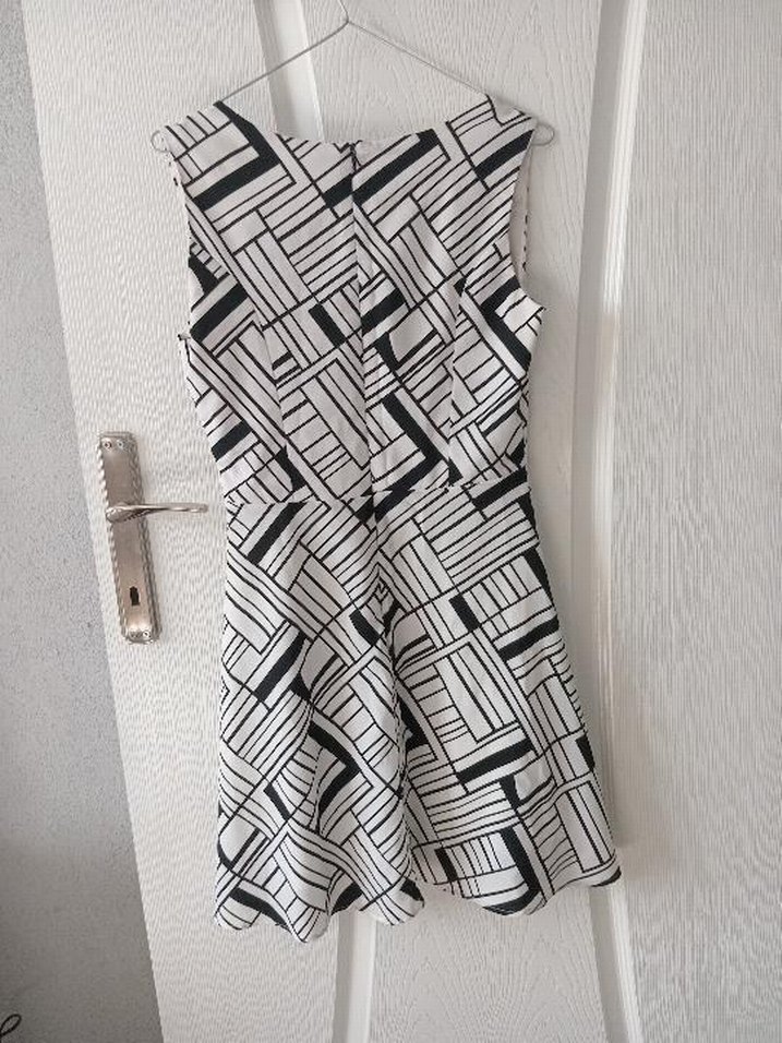 Kalın askılı mini elbise - Görsel 3