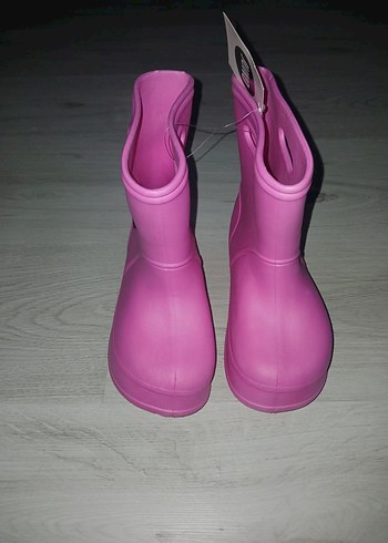 Kız Çocuk Pembe Barbie Baskılı kar Botu - Görsel 3