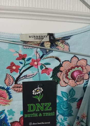 Ligralı pamuklu viskon kumaş XL beden - Görsel 4