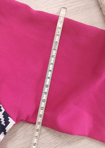 42 beden Uzun Kollu Renkli Kadın Tunik - Görsel 5