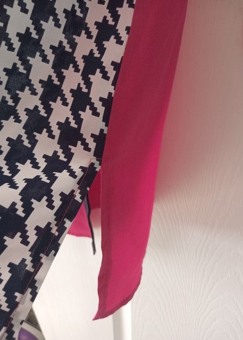 42 beden Uzun Kollu Renkli Kadın Tunik - Görsel 3